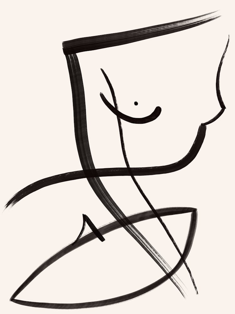 Figure No.3 Minimal Line Drawing