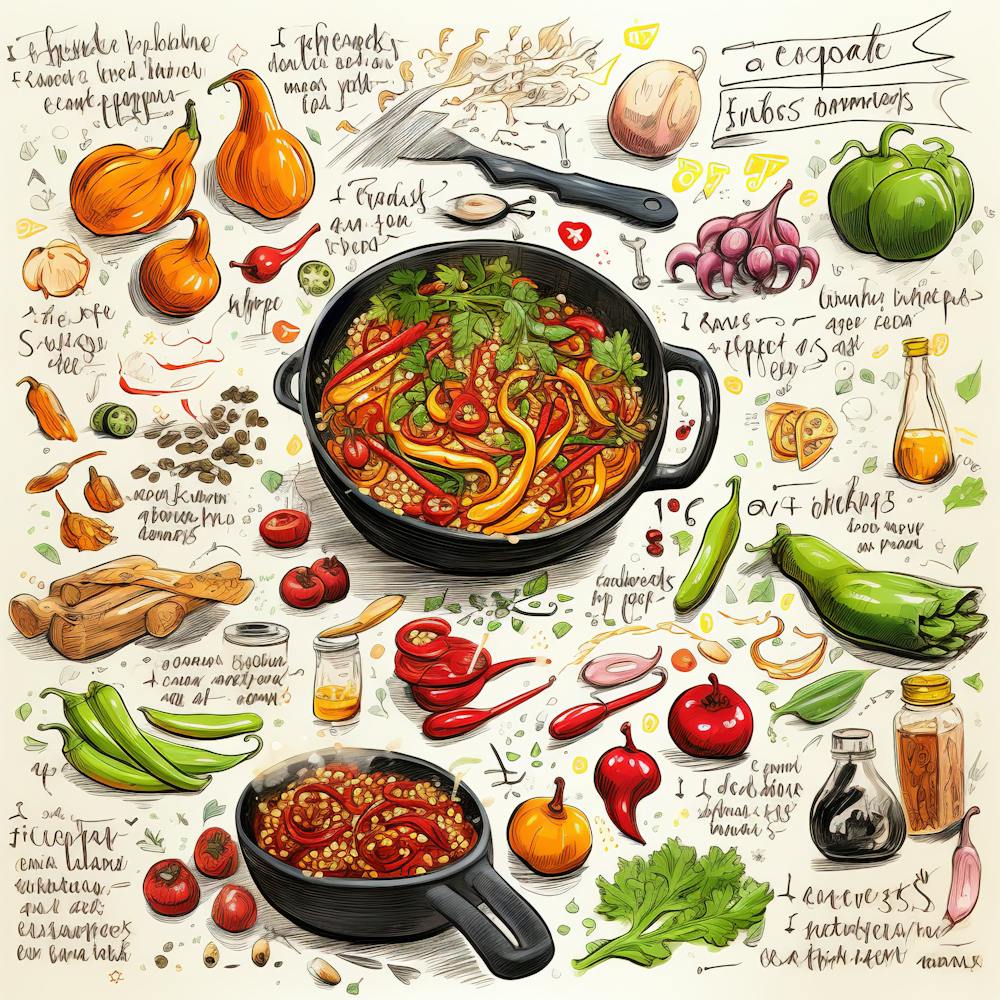 Cooking Recipes Sketchnote 8