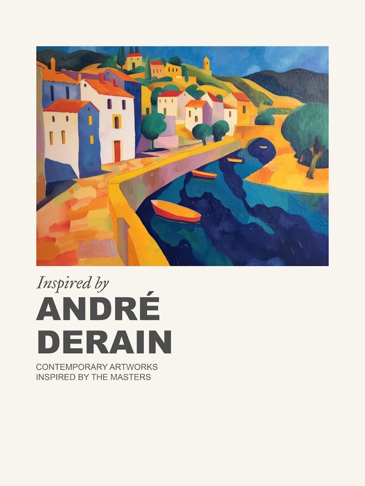 Museum Poster Inspired By Andre Derain 5