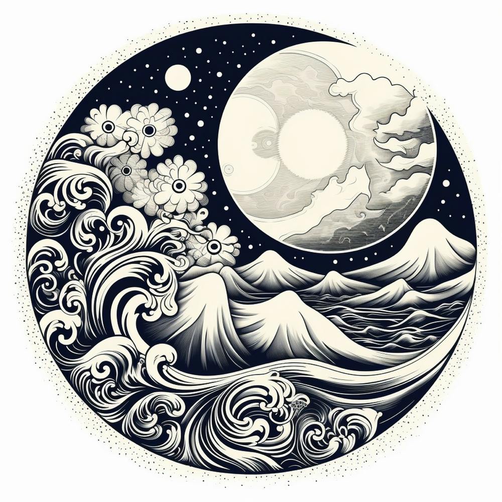 Asiatisches Tattoo