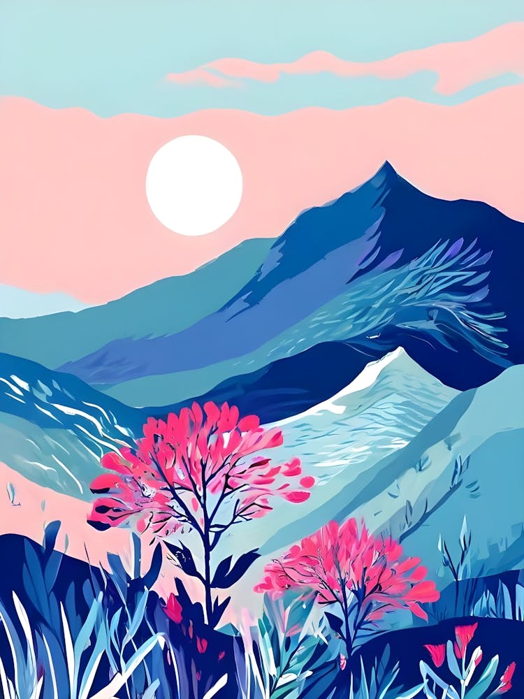 Mountain Landscape Painting 1