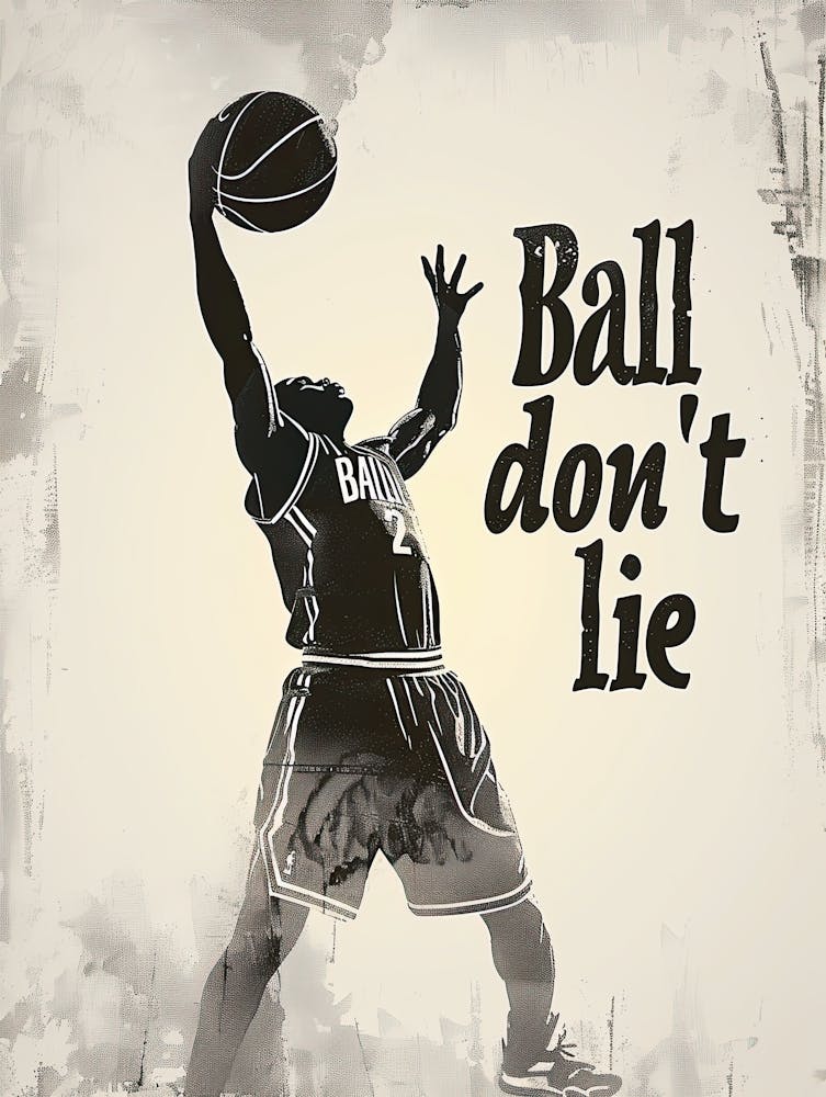 Ball Don'T Lie, Basketball Poster 22
