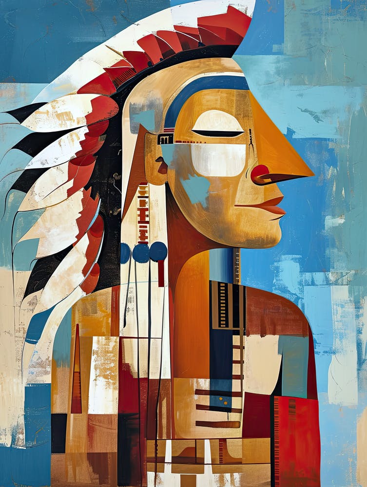 Onondaga Origins; A Minimalist Vision ! Native American Art