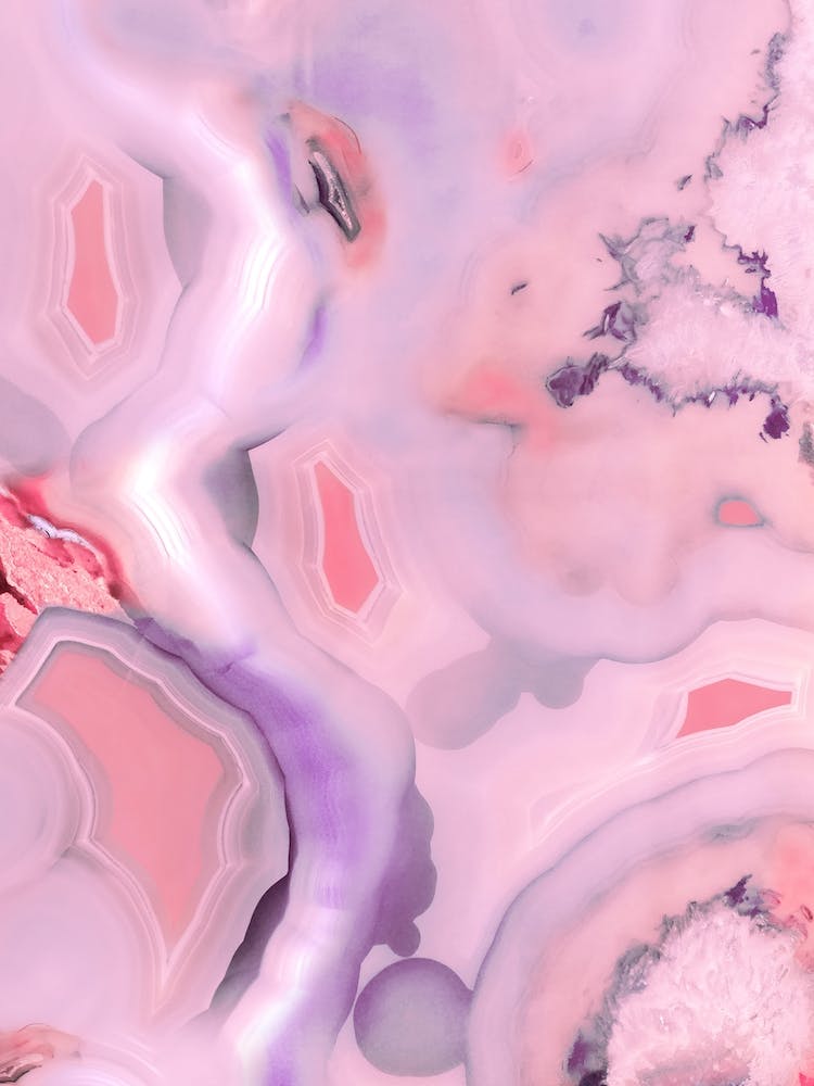 Violet And Pink Gemstone