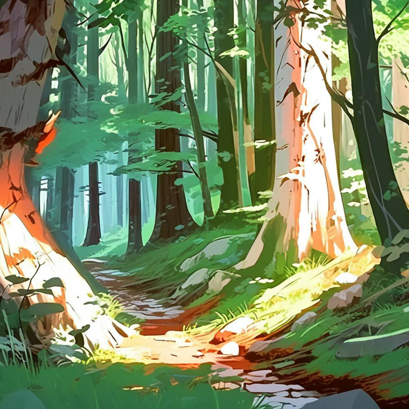 Pfad im Wald 1