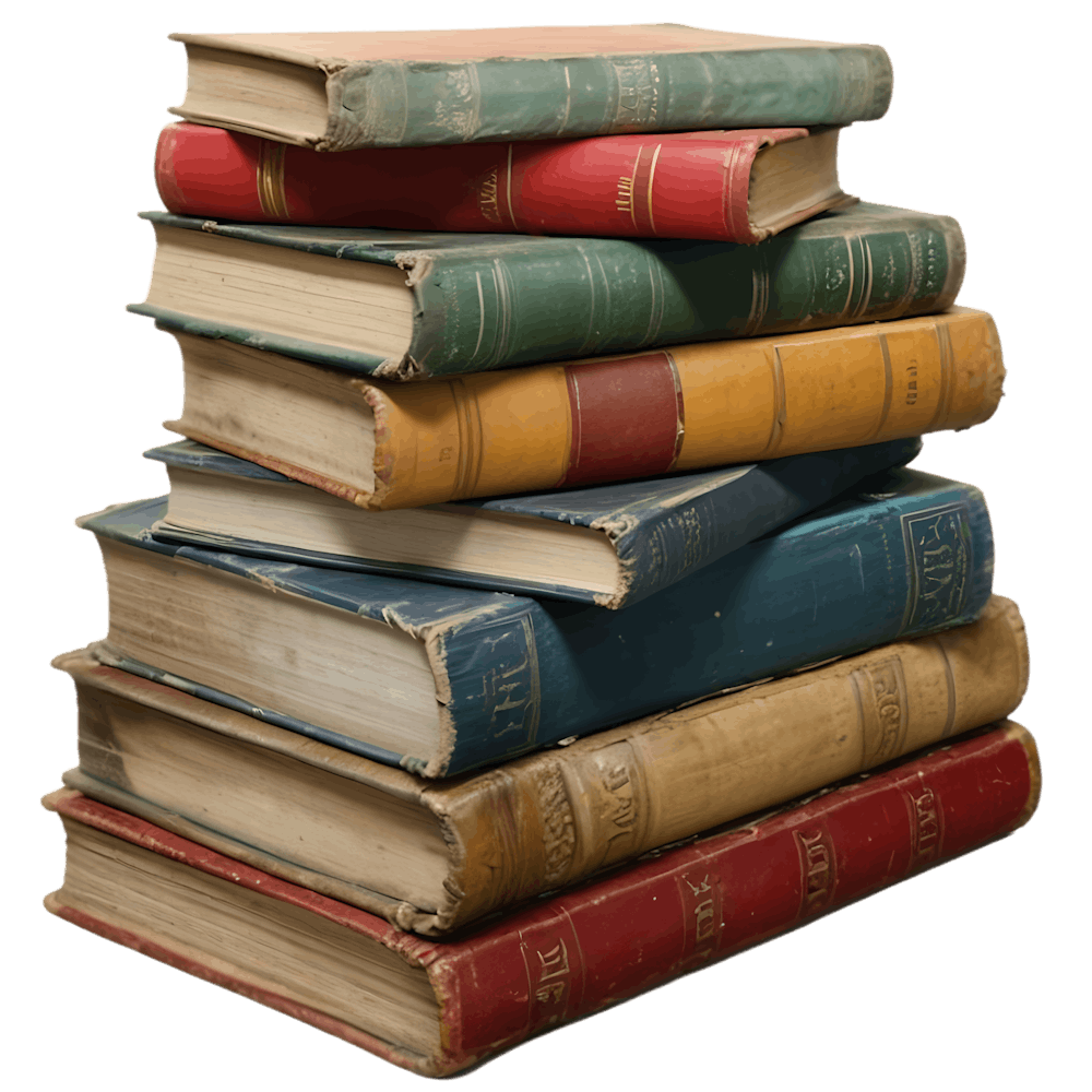 Books With Flowers 1