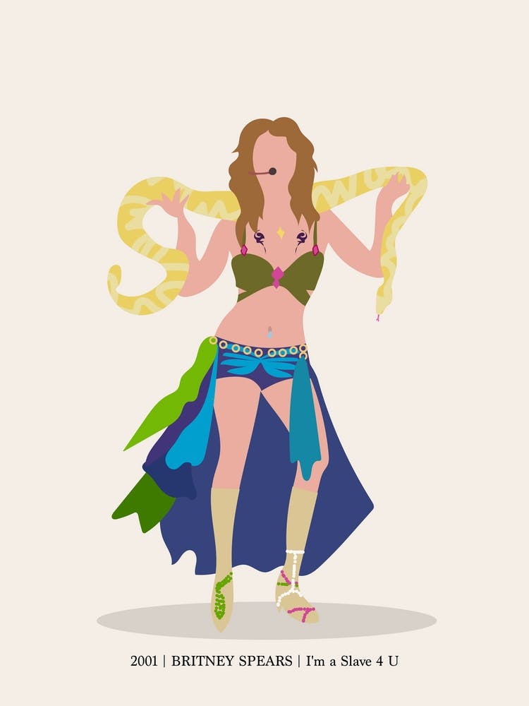 Britney Spears I'M A Salve 4 You Fan Art