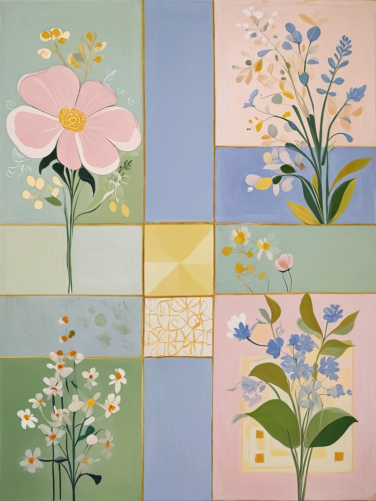 Floral Squares