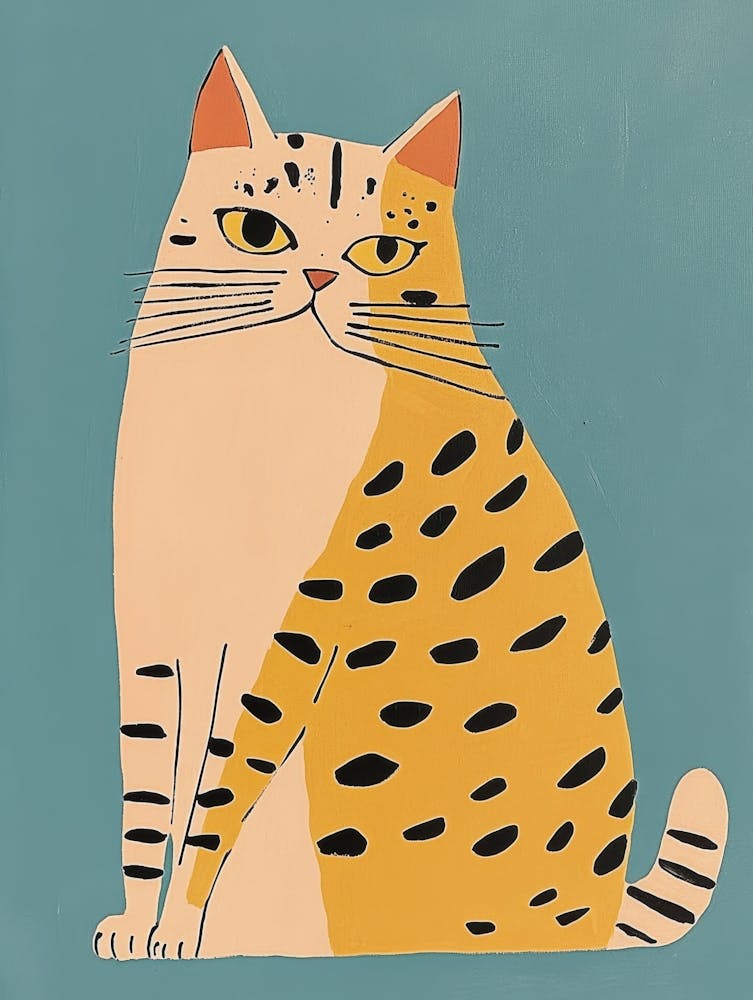 Cat Canvas Print 9