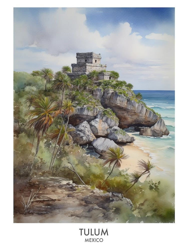 Tulum Travel Poster 6