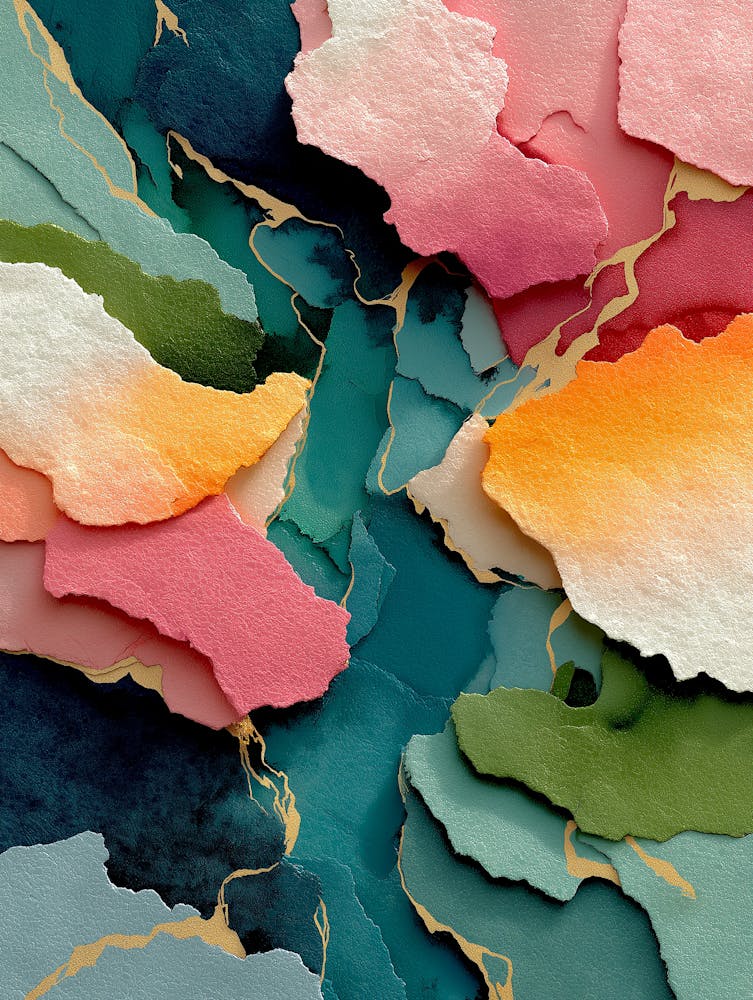 Muted Neutrals Abstract