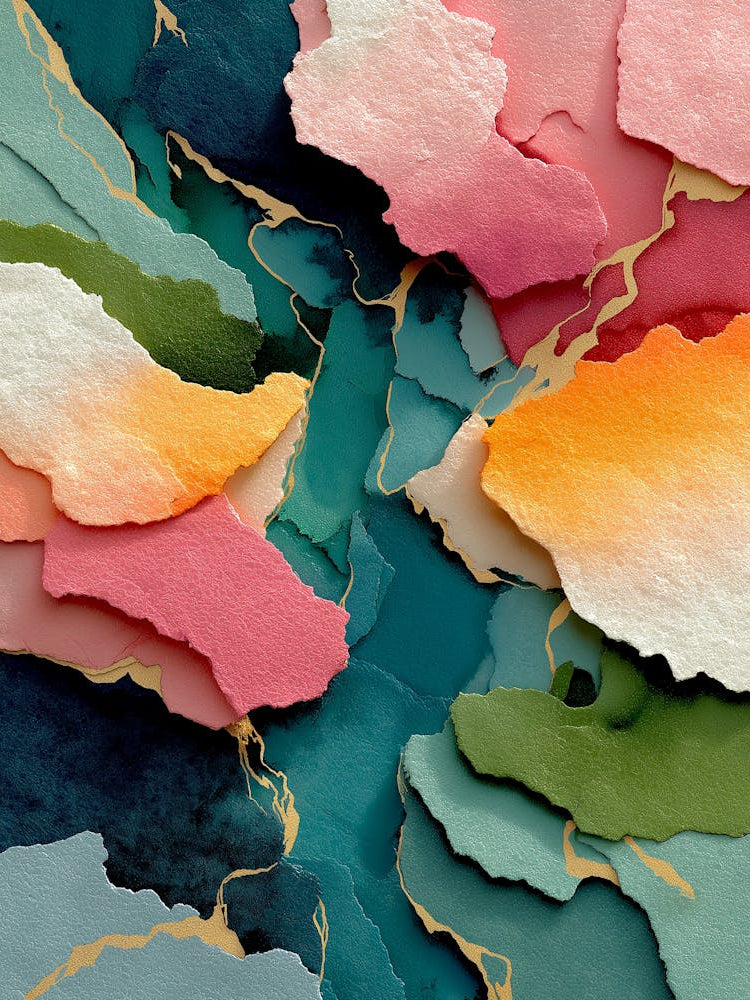 Muted Neutrals Abstract