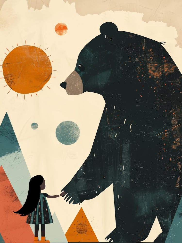 Bear And Girl 9