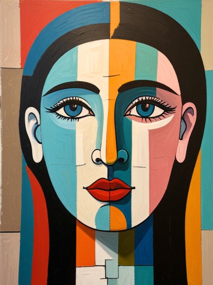 Woman With Blue Eyes