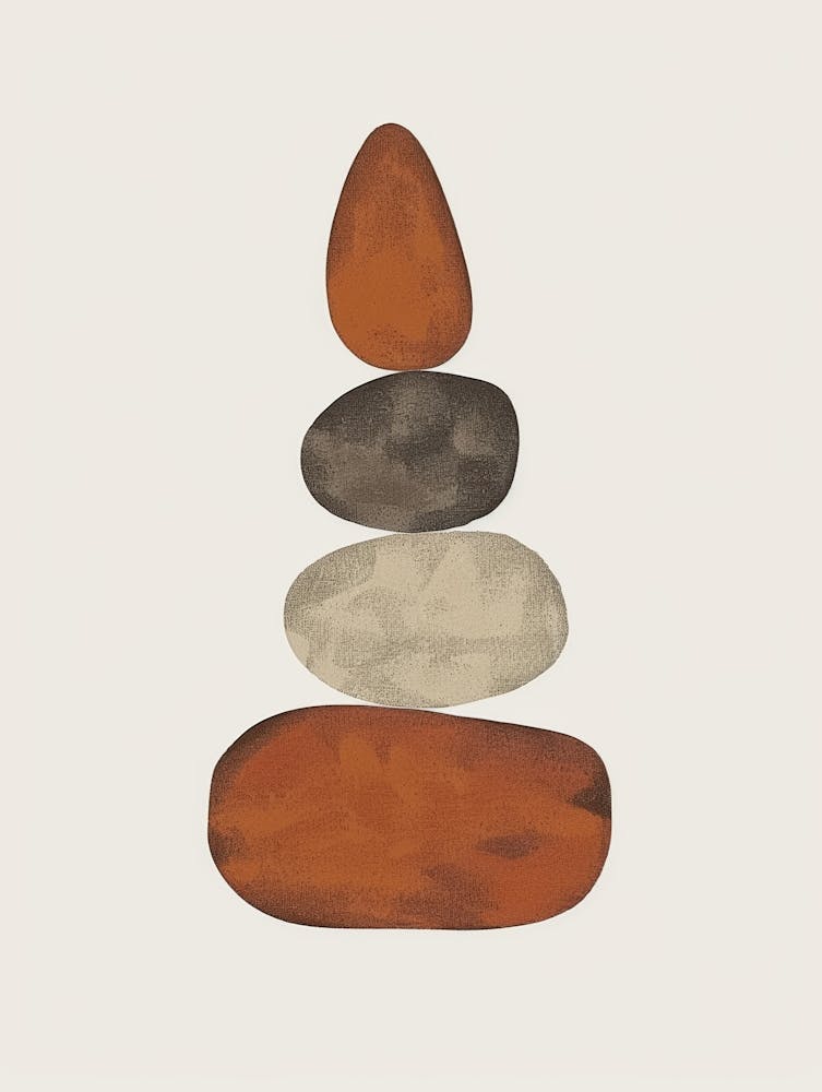 Pebbles Canvas Print