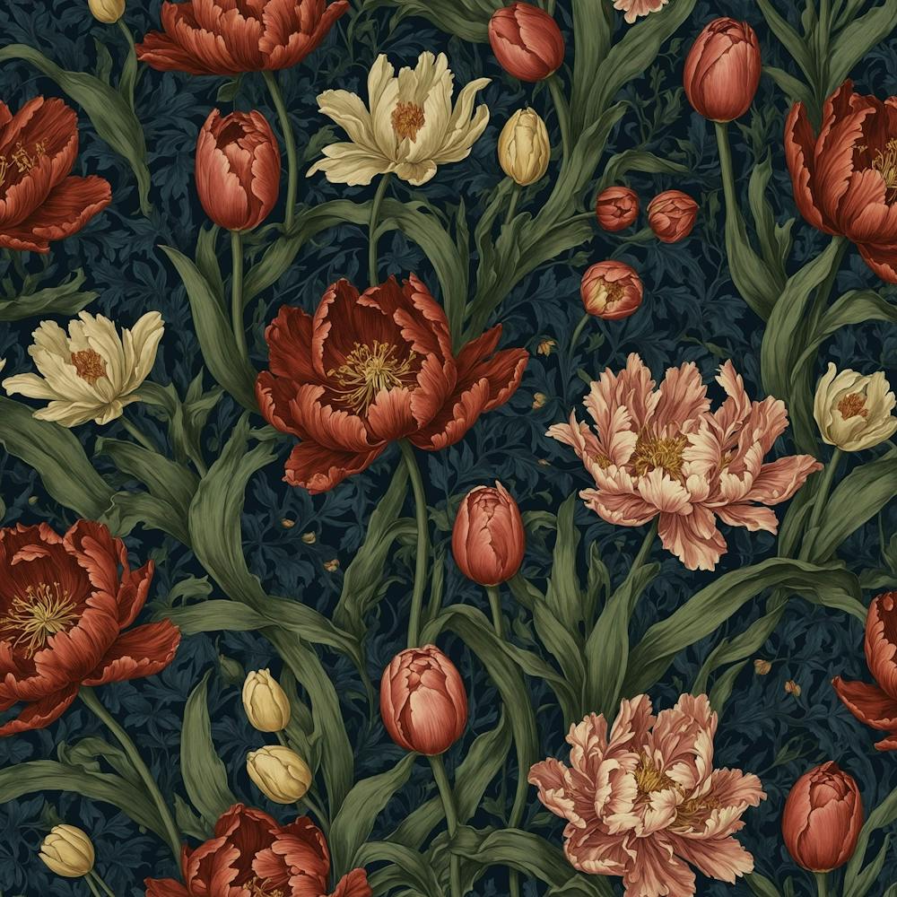 Leonardo Kino Xl Highly Detailed William Morrisinspired Botani 0