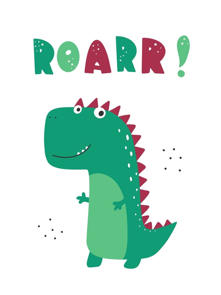 Süßer Dinosaurier