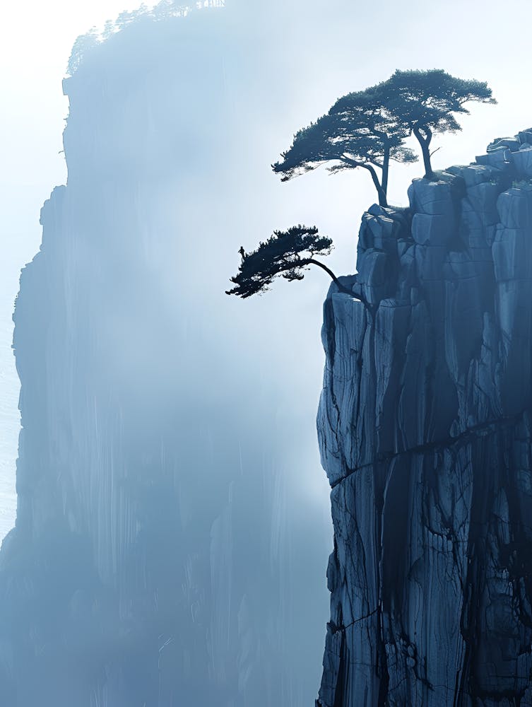 Tree On The Cliff 1