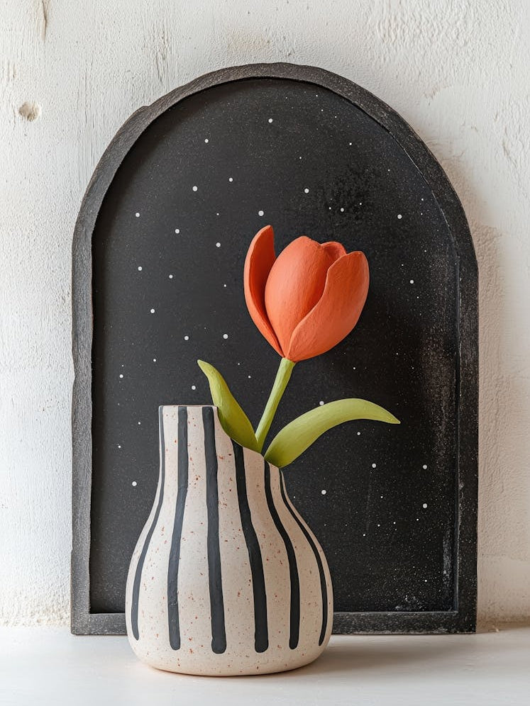 Tulip In Vase 1