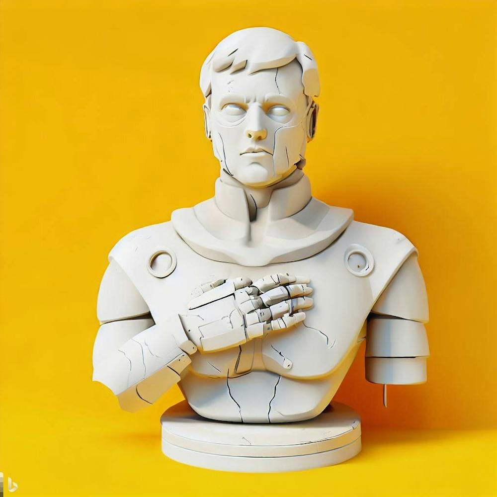 Bust Of A Man