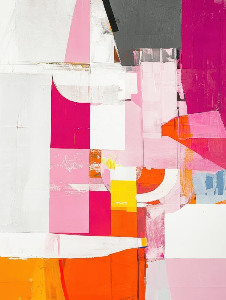 Pink, Orange And Yellow