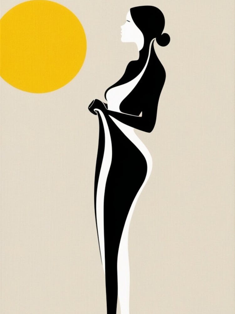 Silhouette Of A Woman 9