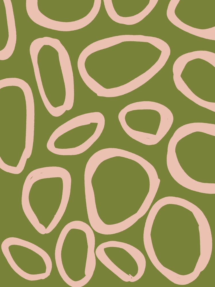 Green And Pink Circles