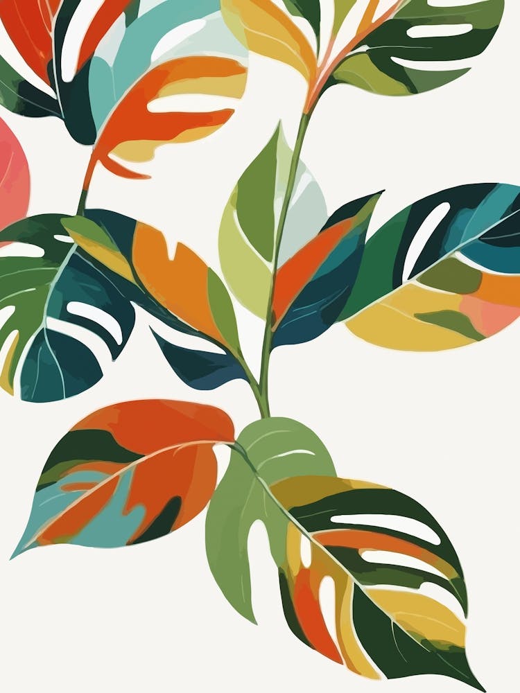 Botanische Farbenpracht