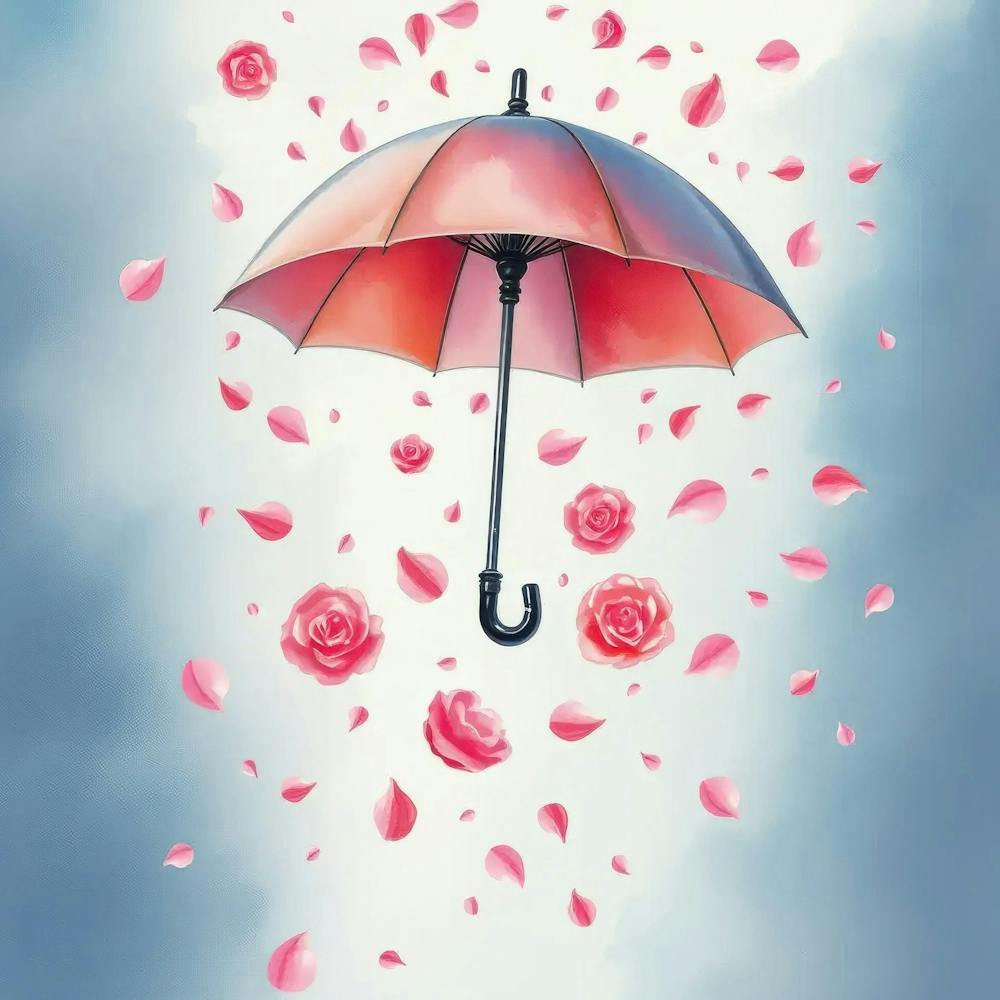 Umbrella In The Sky