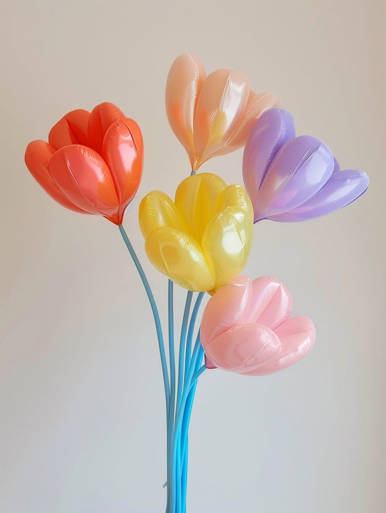 Dreamy Inflatable Flowers Columbine 2
