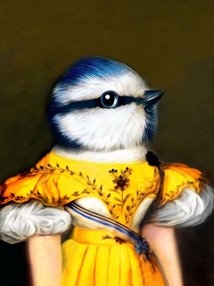Pimpel Maysie The Little Bird Pet Portraits