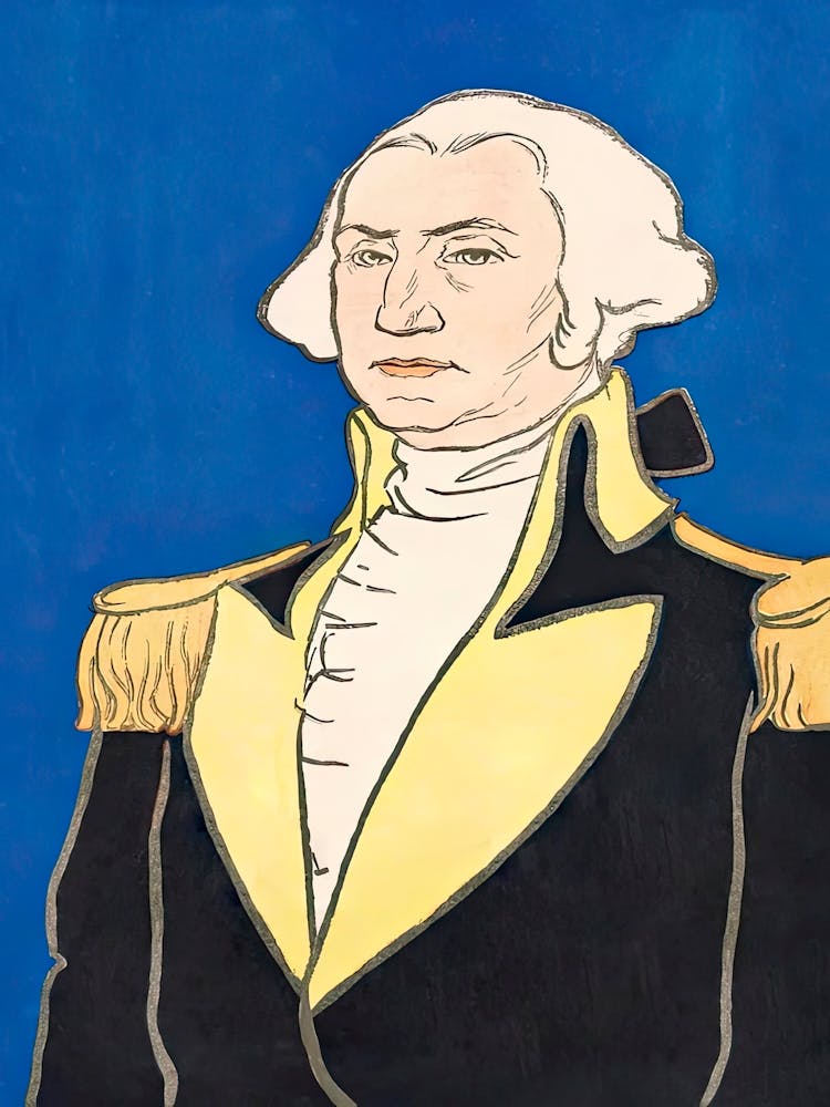 Man In Vintage Costume Illustration, Edward Penfield