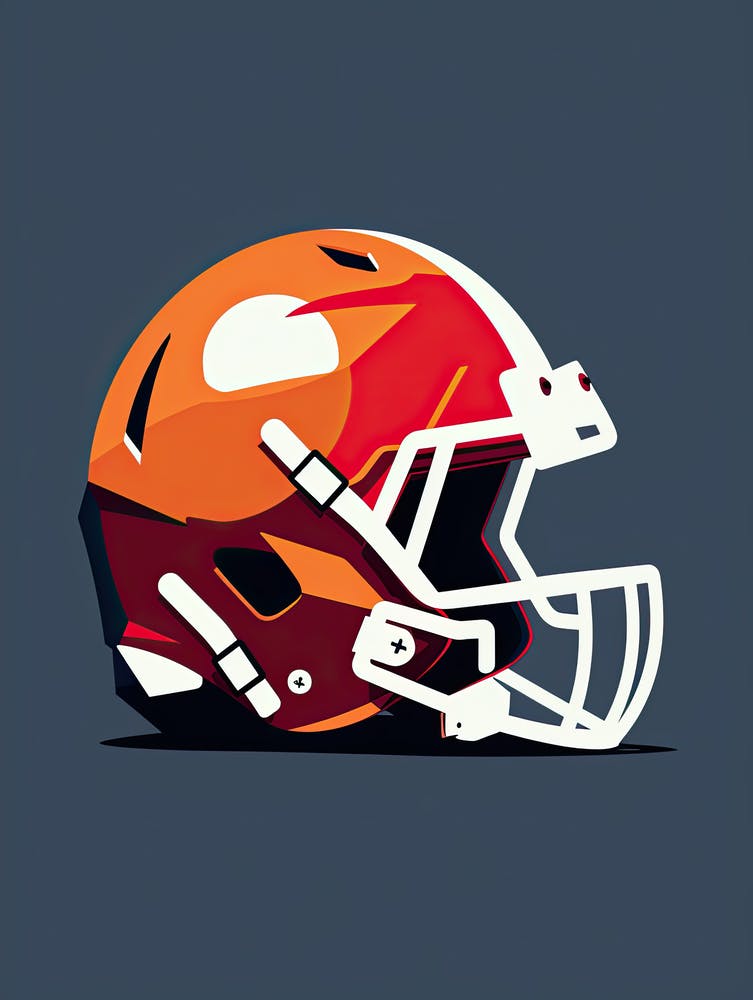 American Football Helmet 2