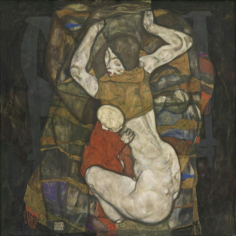 Young Mother (1914), Egon Schiele