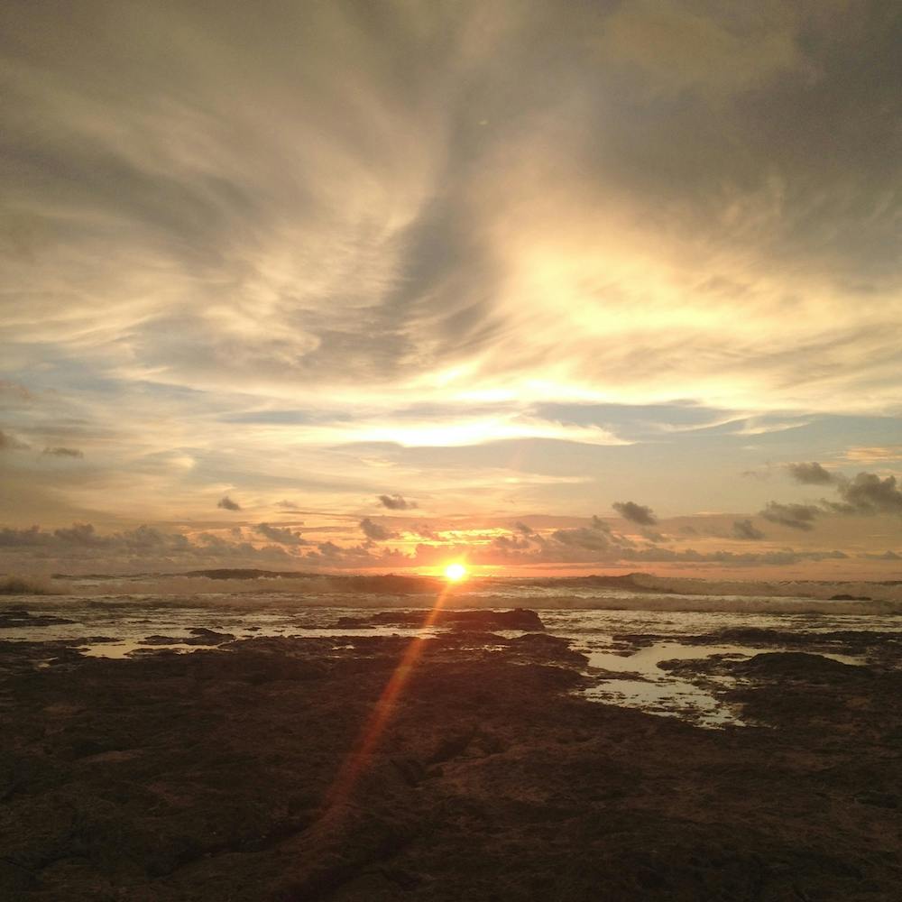 Sunset on Beach in Costa Rica 2