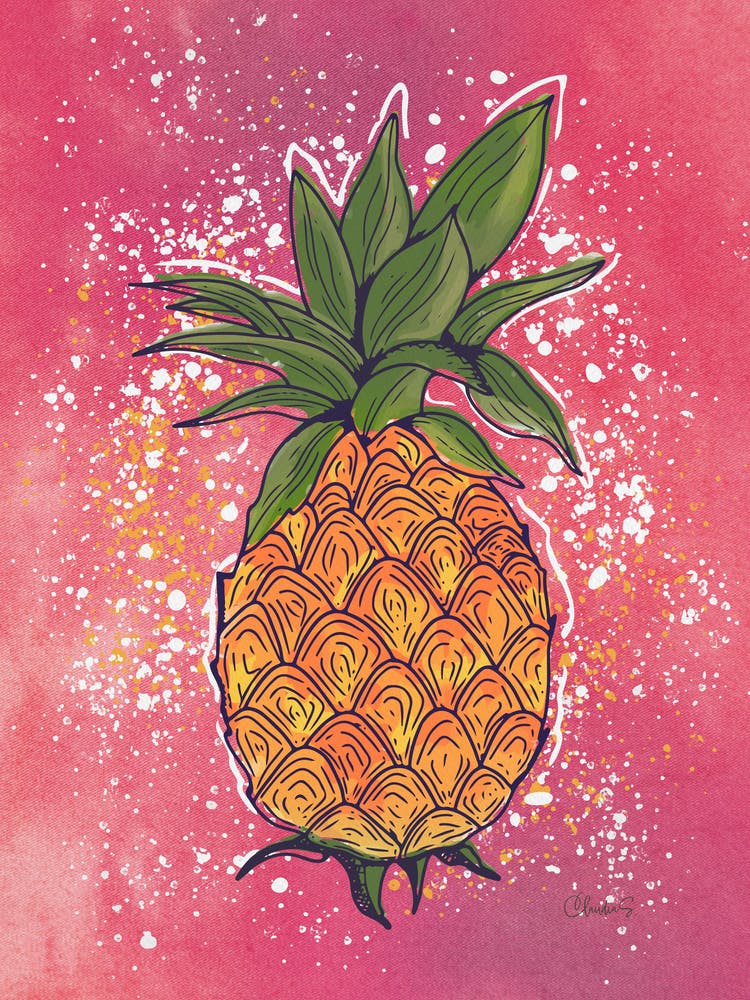 Pineapple Painting