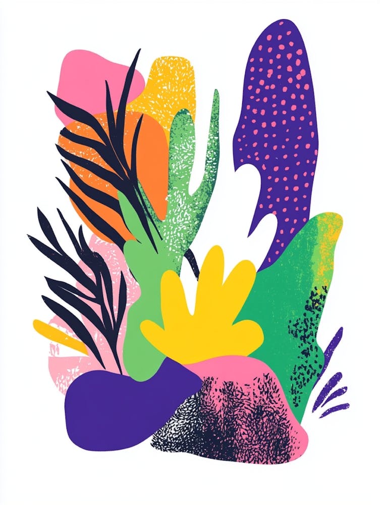 Abstract Cactus