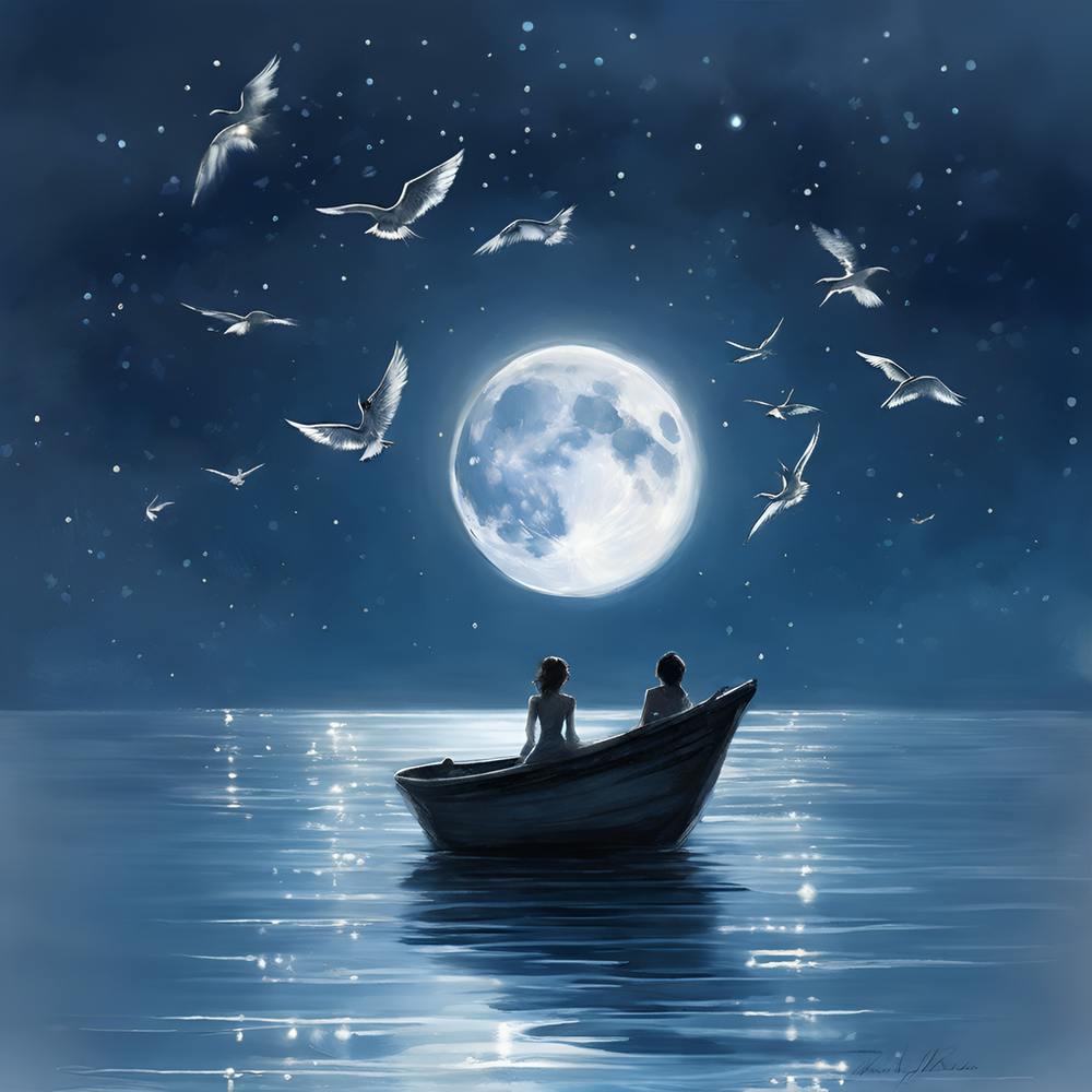 Couple In A Boat