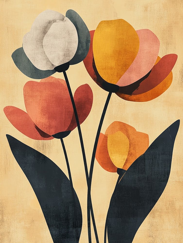 Tulips Canvas Print 1
