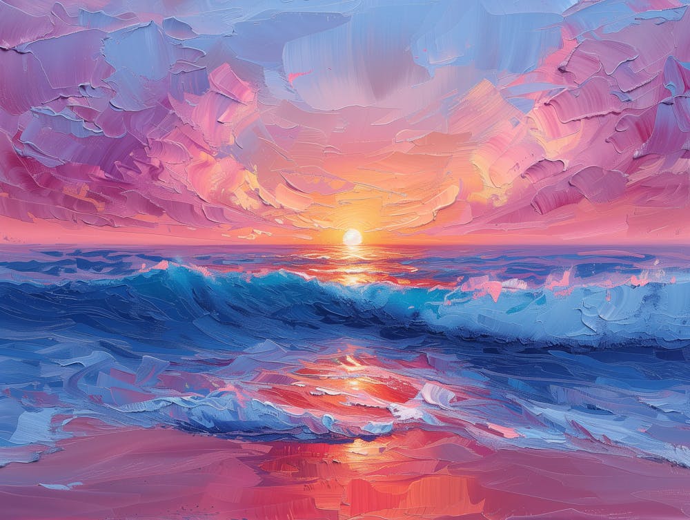 Sunset On The Beach 3