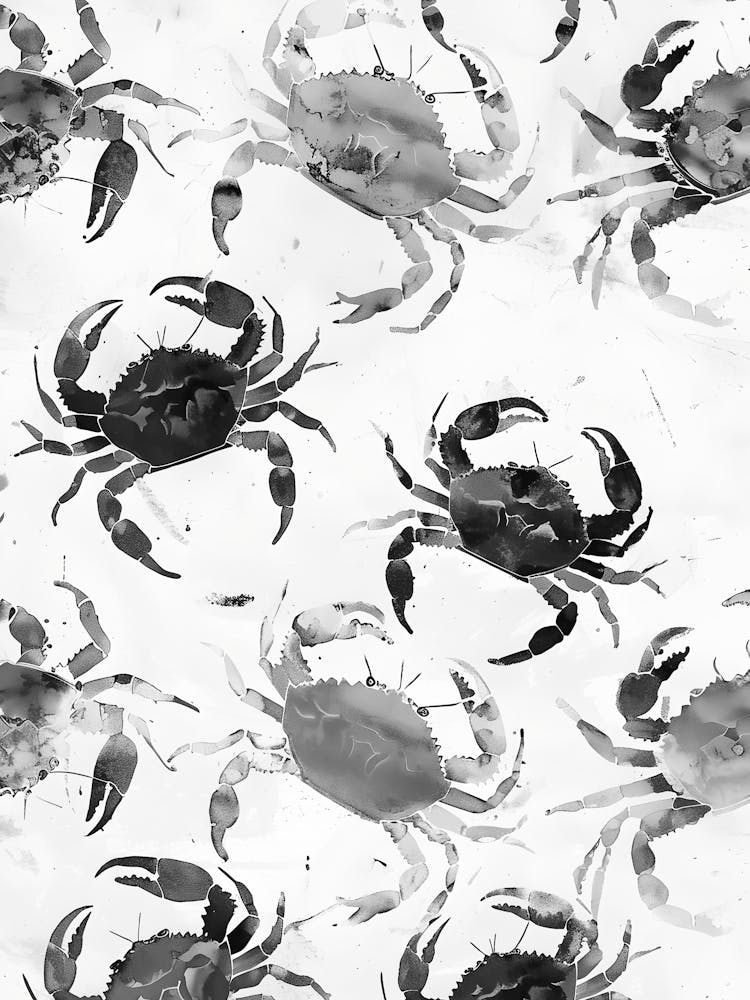 Crabs Fabric