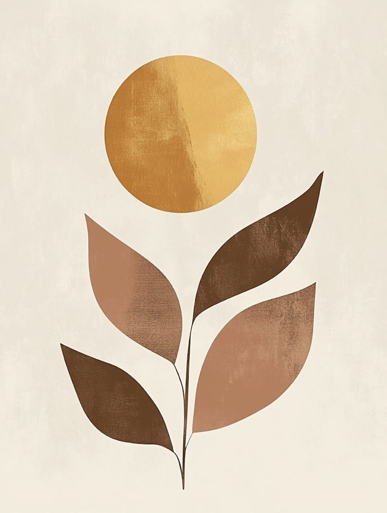 Sun And Leaf 3