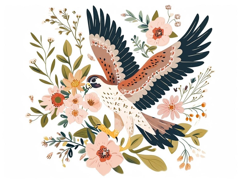 Little Floral Falcon 3
