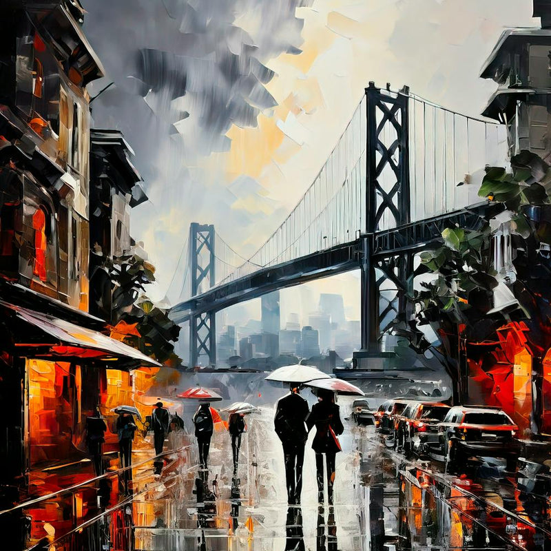 Rainy Day In San Francisco