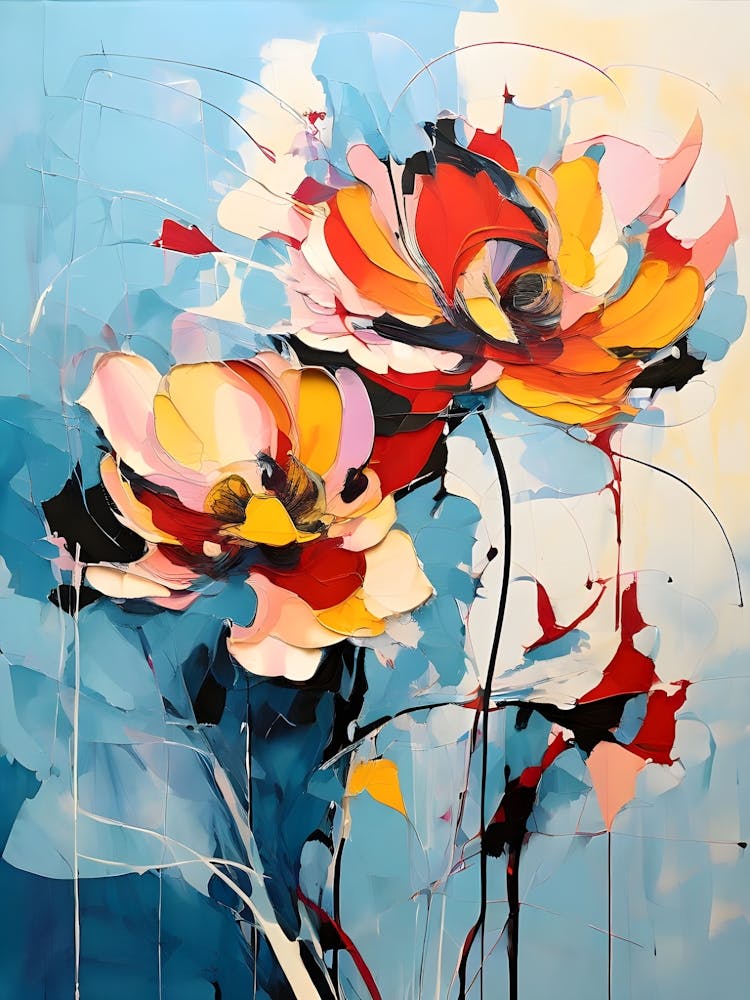 Abstract Flower Painting 20
