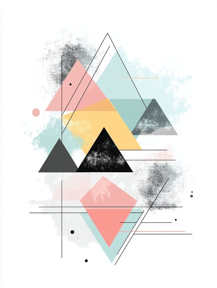 Abstract Triangles 4