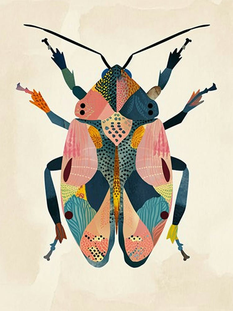 Colourful Insect Illustration Aphid 13