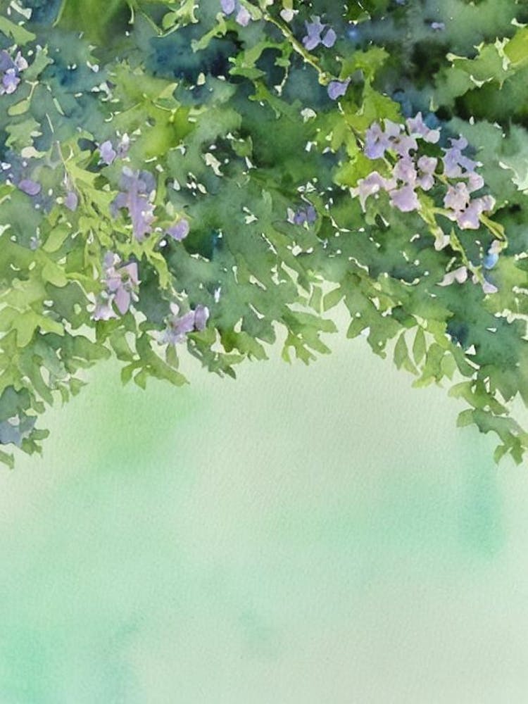 Blue Glaucus Storybook Watercolour