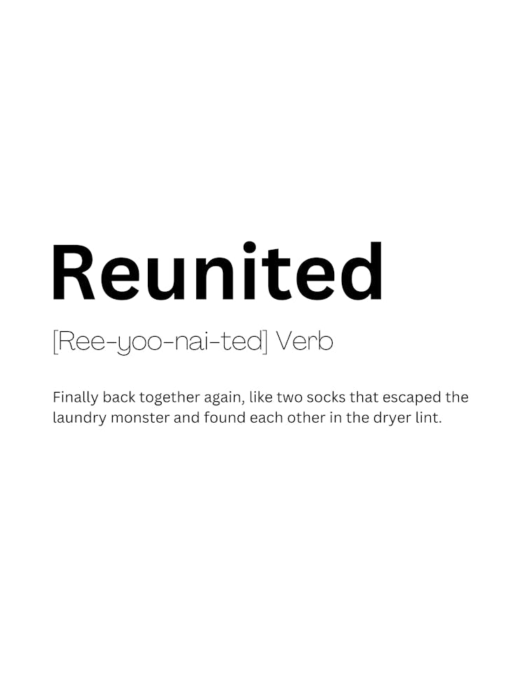 Reunited Definition Meaning
