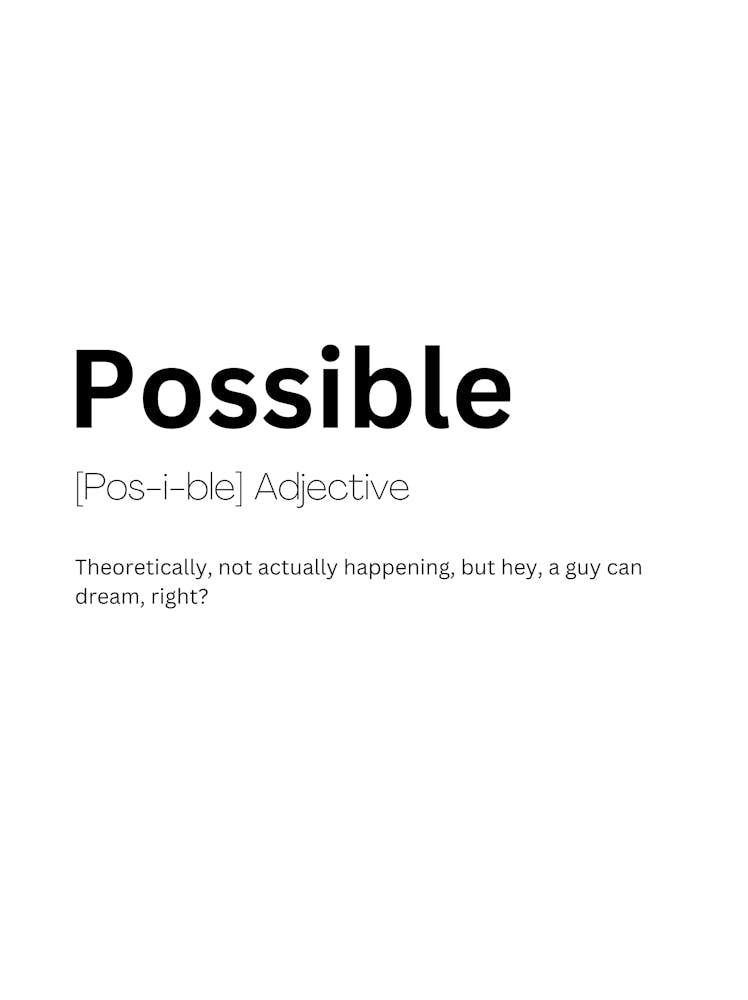 Possible Definition Meaning